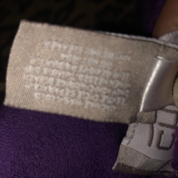 Chico’s size 12 purple faux suede /shearling vest, super cute with  denim - Picture 12 of 16